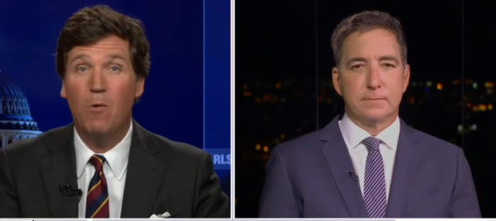 Tucker with Glenn Greenwald on NSA Spying allegations