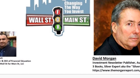 David Morgan: Silver Prices Are Price Controlled With OTC Paper Derivatives