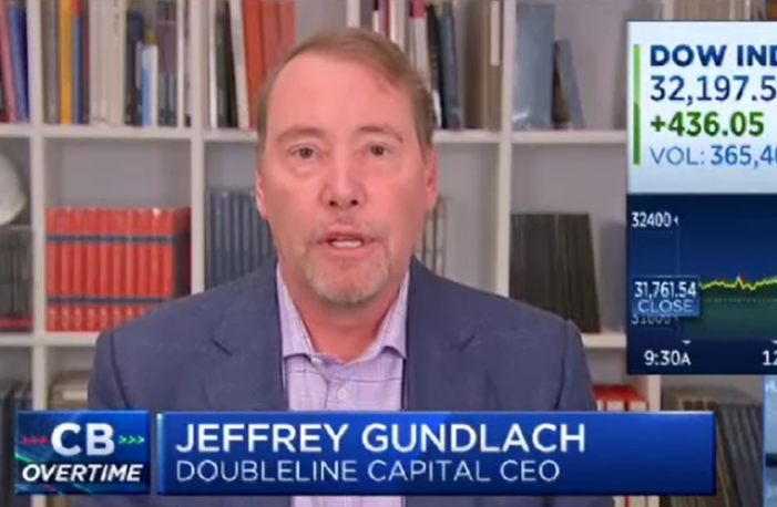 Here Is Jeffrey Gundlach’s Full 23-Minute CNBC Interview From Wednesday