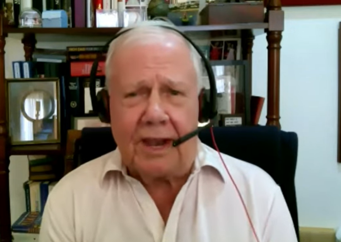 What are Jim Rogers’ thoughts on all this chaos?