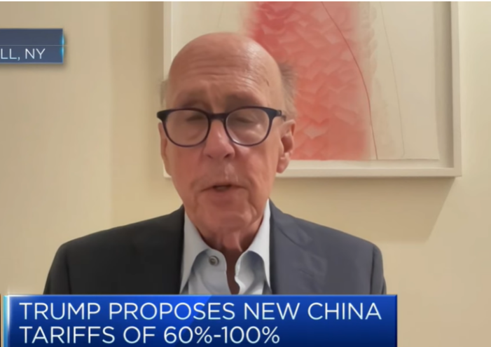 Stephen Roach says Trump’s newly proposed China tariffs would ‘most assuredly’ boost inflation