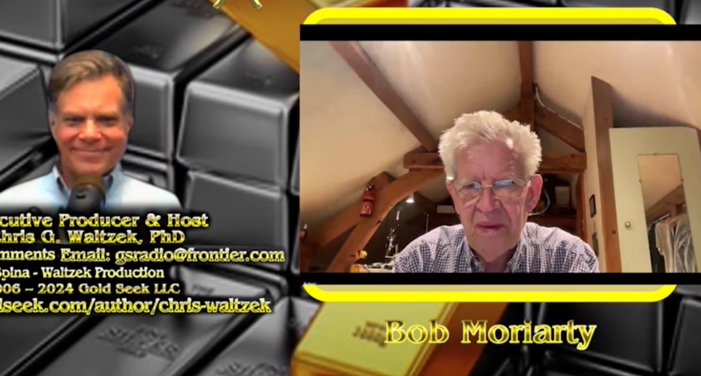 Bob Moriarty reviews gold, gold miners, US stocks & more