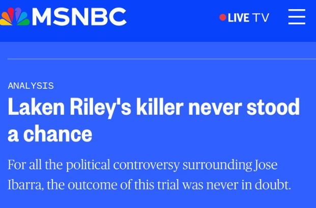 Disgusting headline from MSNBC