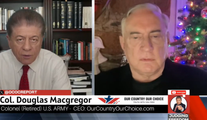 Col. Douglas Macgregor & Andrew Napolitano: America’s Next War of Choice