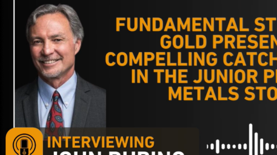 John Rubino: Strength In Gold Presents A Compelling Catch-Up Trade In Junior Precious Metals Stocks