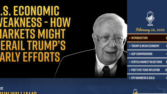 John Williams: U.S. Economic Weakness – How Markets Might Derail Trump’s Early Efforts