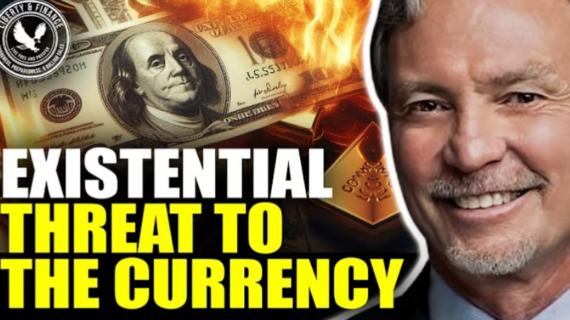 John Rubino: This Is An Existential Threat To The Currency