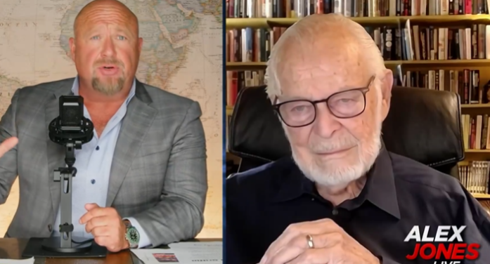 Alex Jones Interviews G. Edward Griffin On The Insane State Of Our World Today