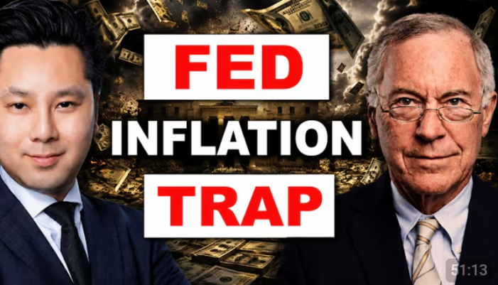 Steve Hanke: ‘Roaring’ Inflation To Force Rate Hikes; This Explodes Next
