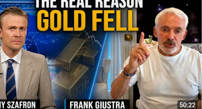 Frank Giustra: The Real Reason Gold Sold Off This Week
