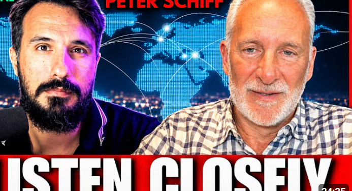 Peter Schiff: 3 Massive Signs We’re About To Fall Off A Cliff