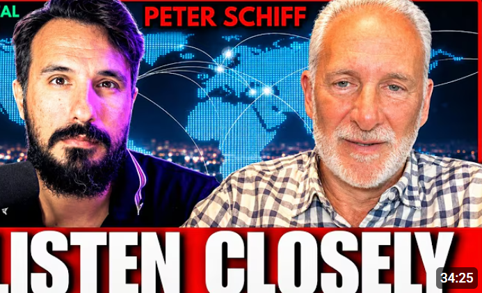 Peter Schiff: 3 Massive Signs We’re About To Fall Off A Cliff