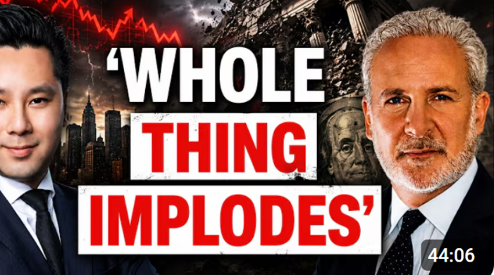 Peter Schiff: The Next Meltdown Has Quietly Started