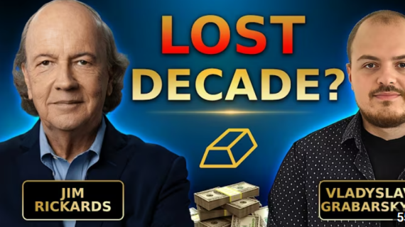 Jim Rickards: Money Velocity Is Dead — Lost Decade for Stocks, Golden Decade for Gold?