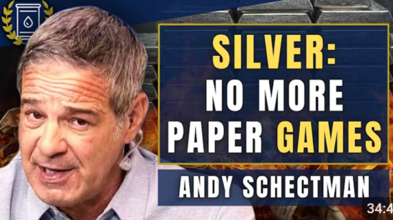 Andy Schectman: Silver Market Shifting From West to East – ‘Real Price Discovery’ Ahead